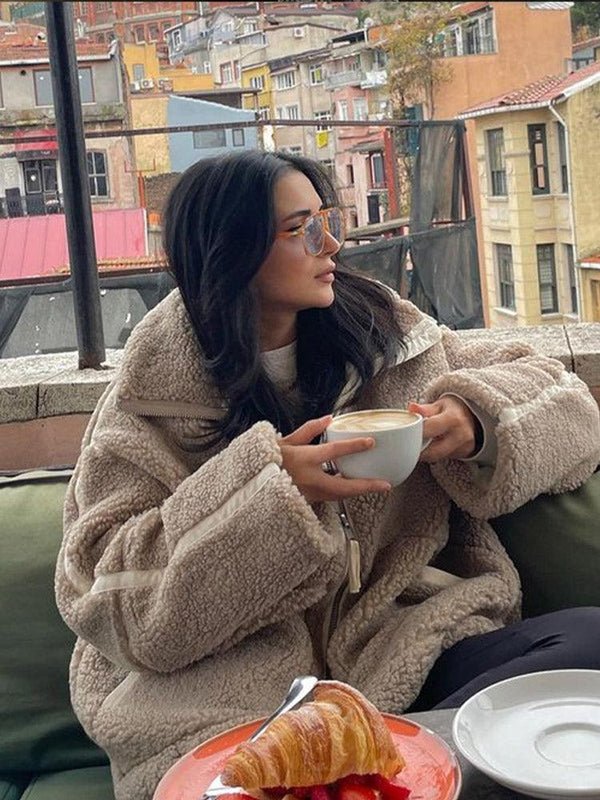 Veste en Sherpa pour Homme Style Urbain 2