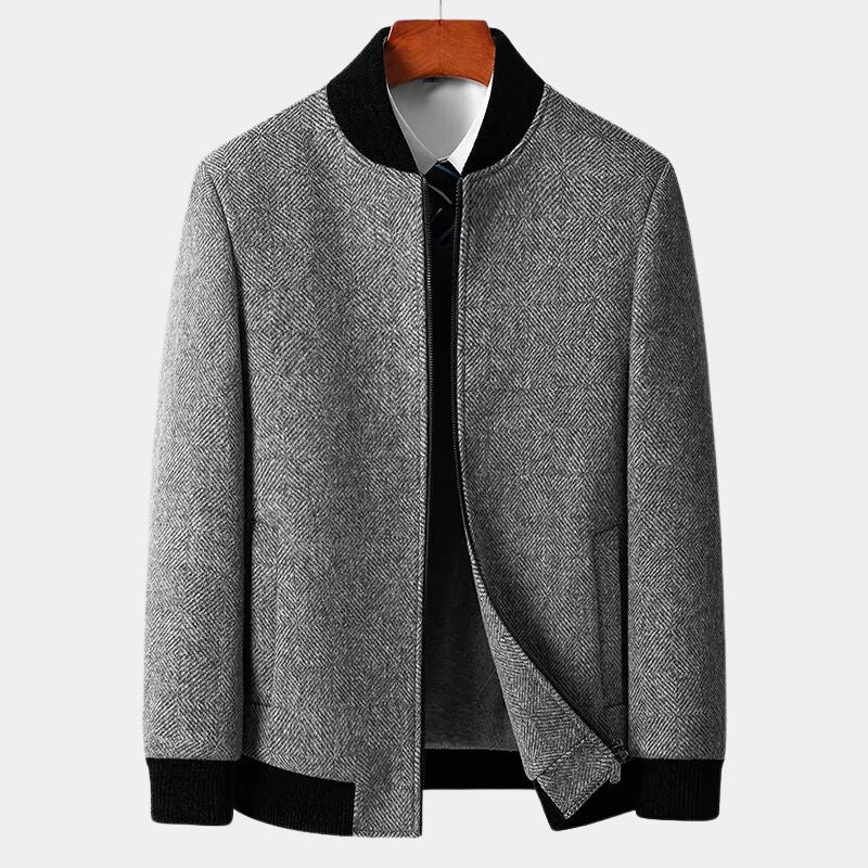 Veste en laine pour homme au design moderne 6