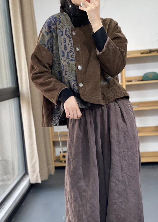 Veste femme hiver asymétrique coupe ample 3