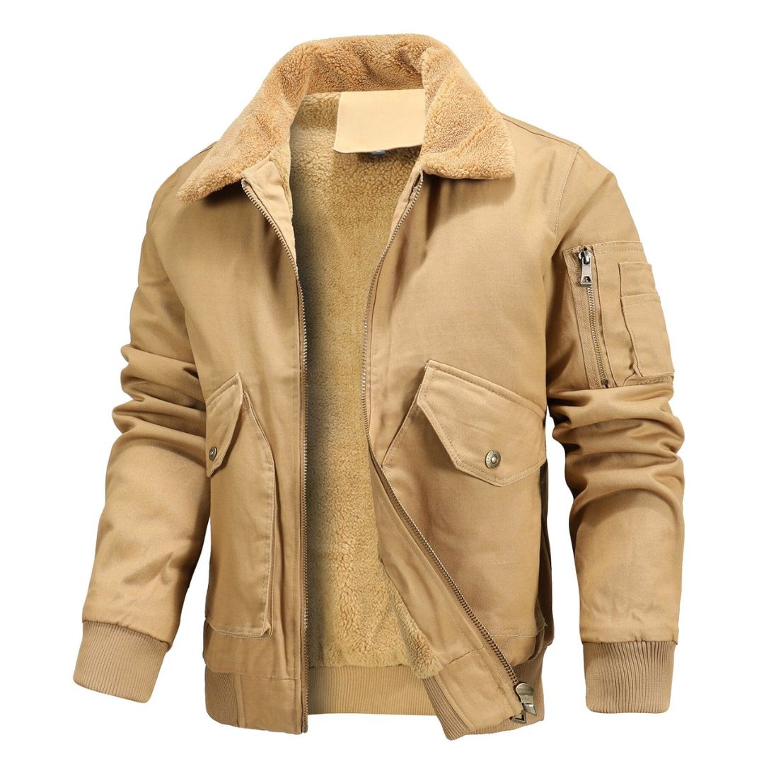 Veste pour Homme Style Urbain en Coton et Polyester 2