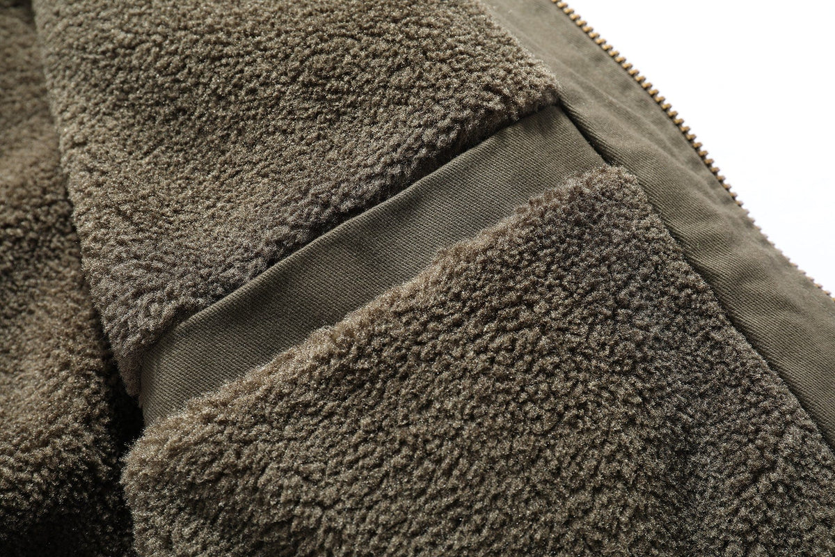 Veste pour Homme Style Urbain en Coton et Polyester 8