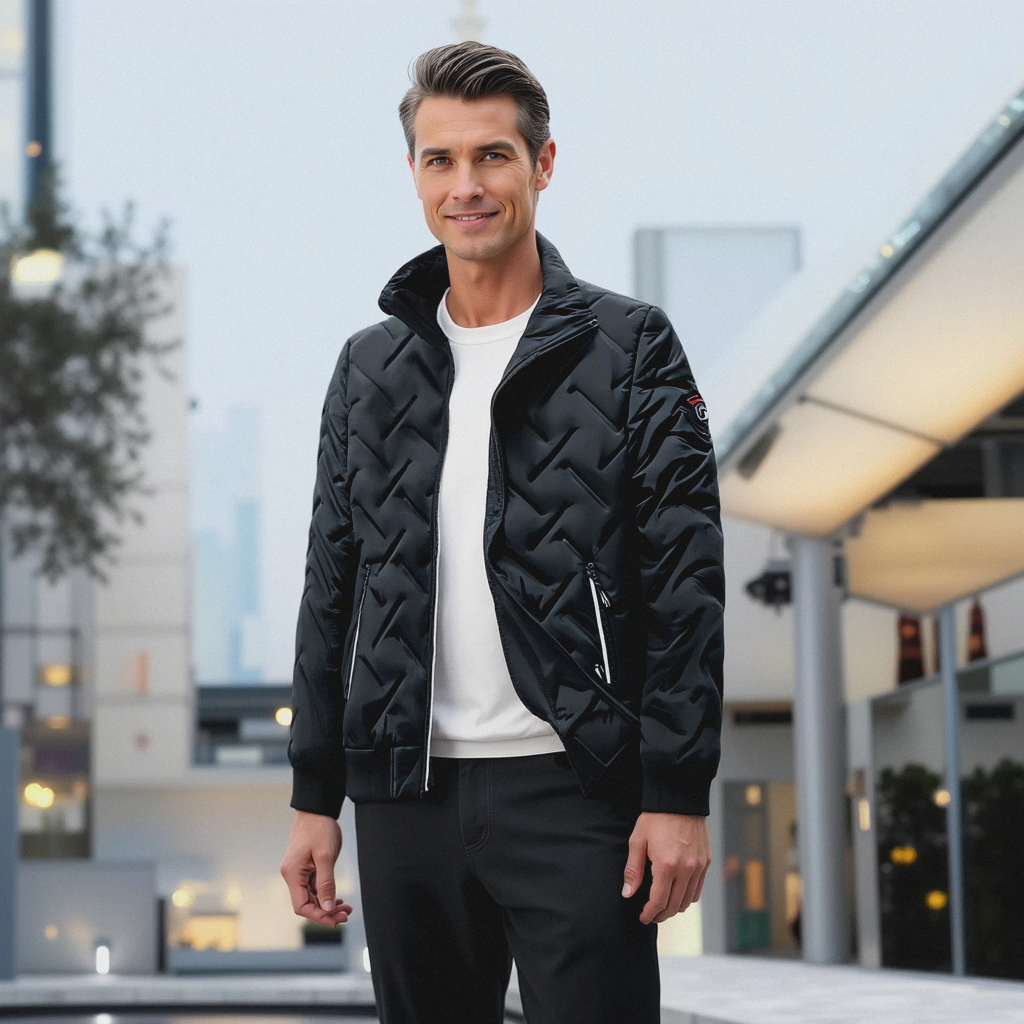 Veste pour Hommes Modèle Zephy en Tissu Doux 1