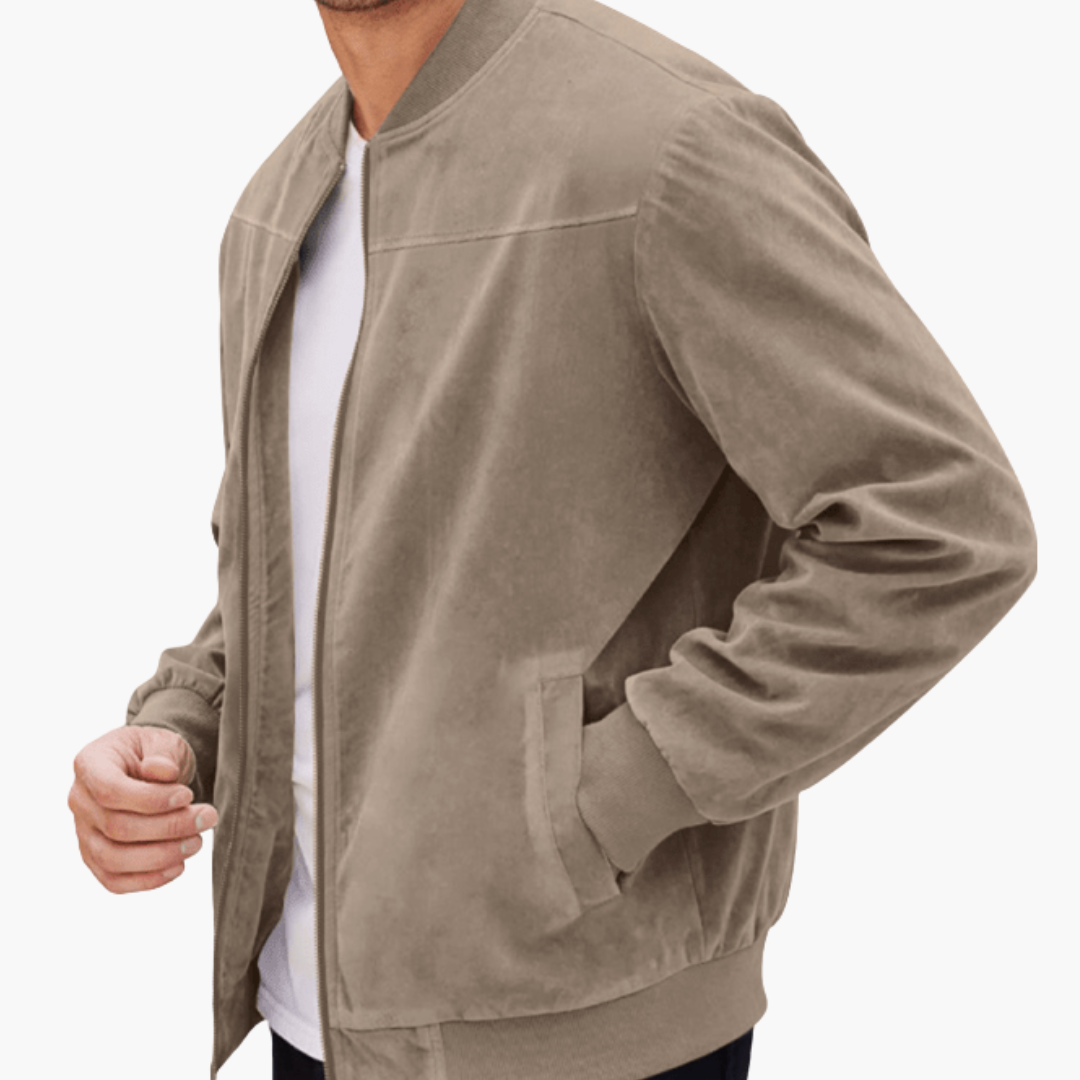 Veste pour Hommes Style Bombardier avec Poches 1