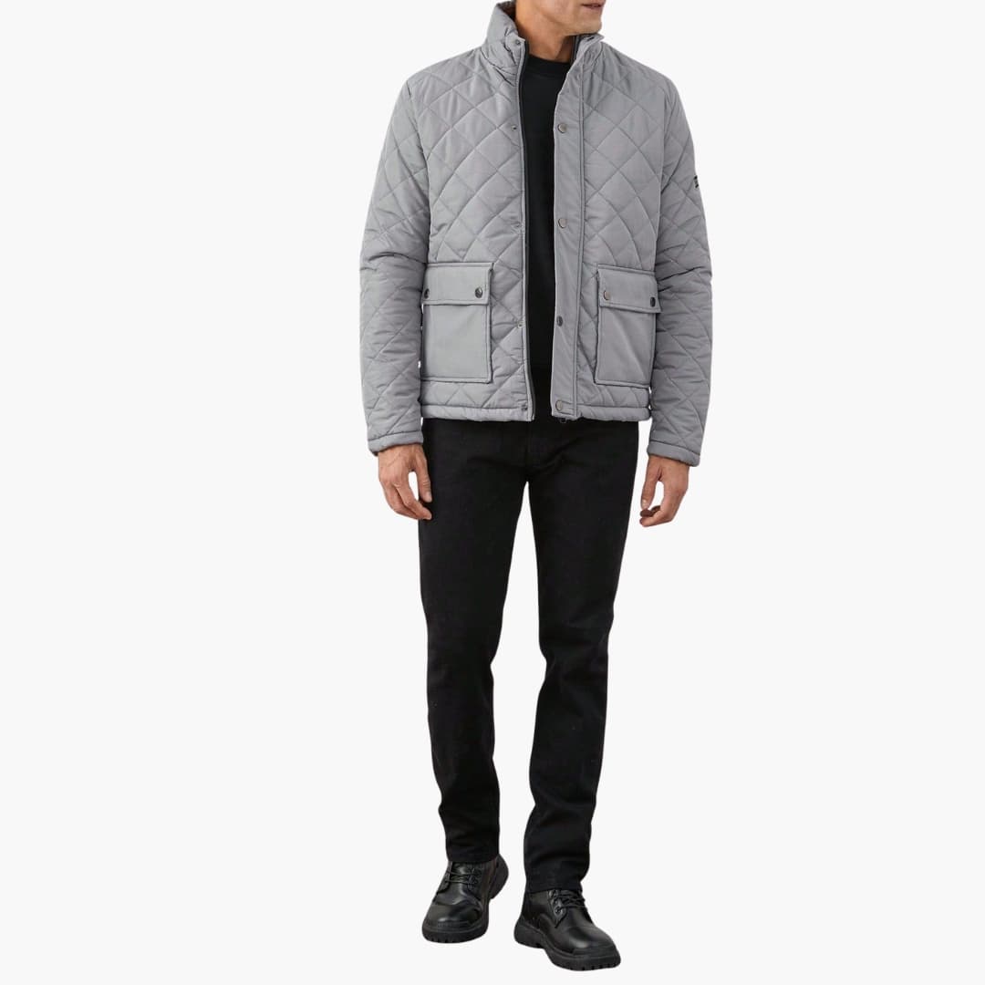 Veste pour hommes Matelassée avec Col Trépied 5