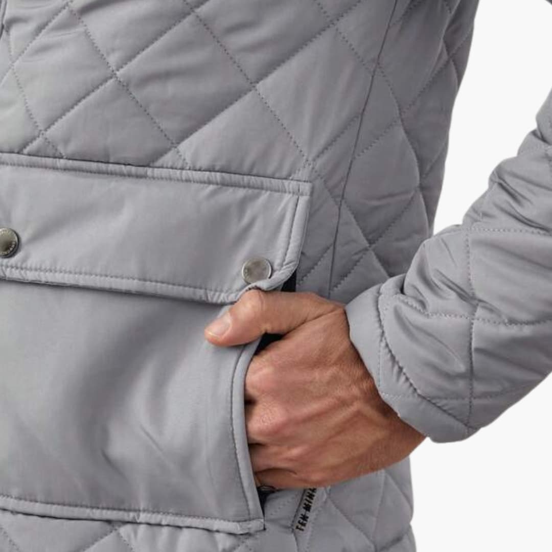 Veste pour hommes Matelassée avec Col Trépied 6
