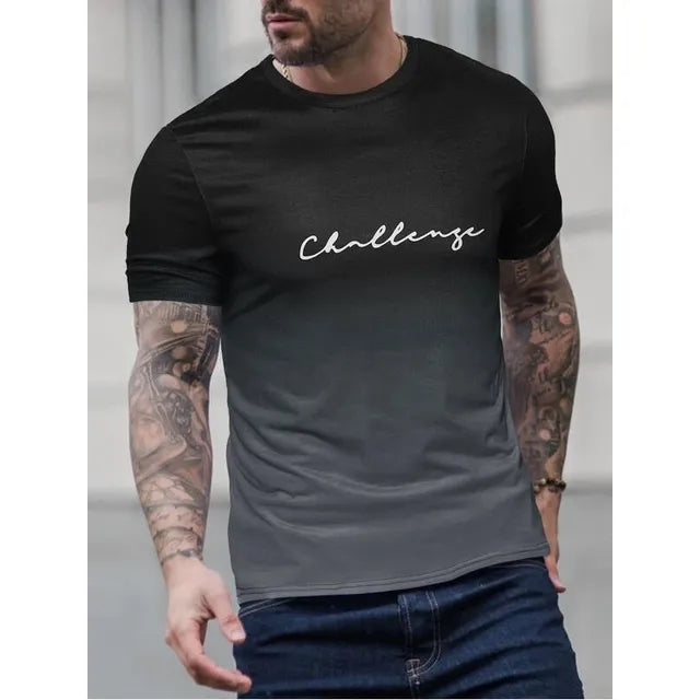 Variant image for T-shirt Homme Vintage Dégradé 100% Coton-13
