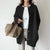Variant image for Gilet Femme Long Boutonné en Mélange de Coton et Acrylique-6