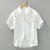 Variant image for Chemise Homme Manche Courte Coton Décontractée Élégante-7