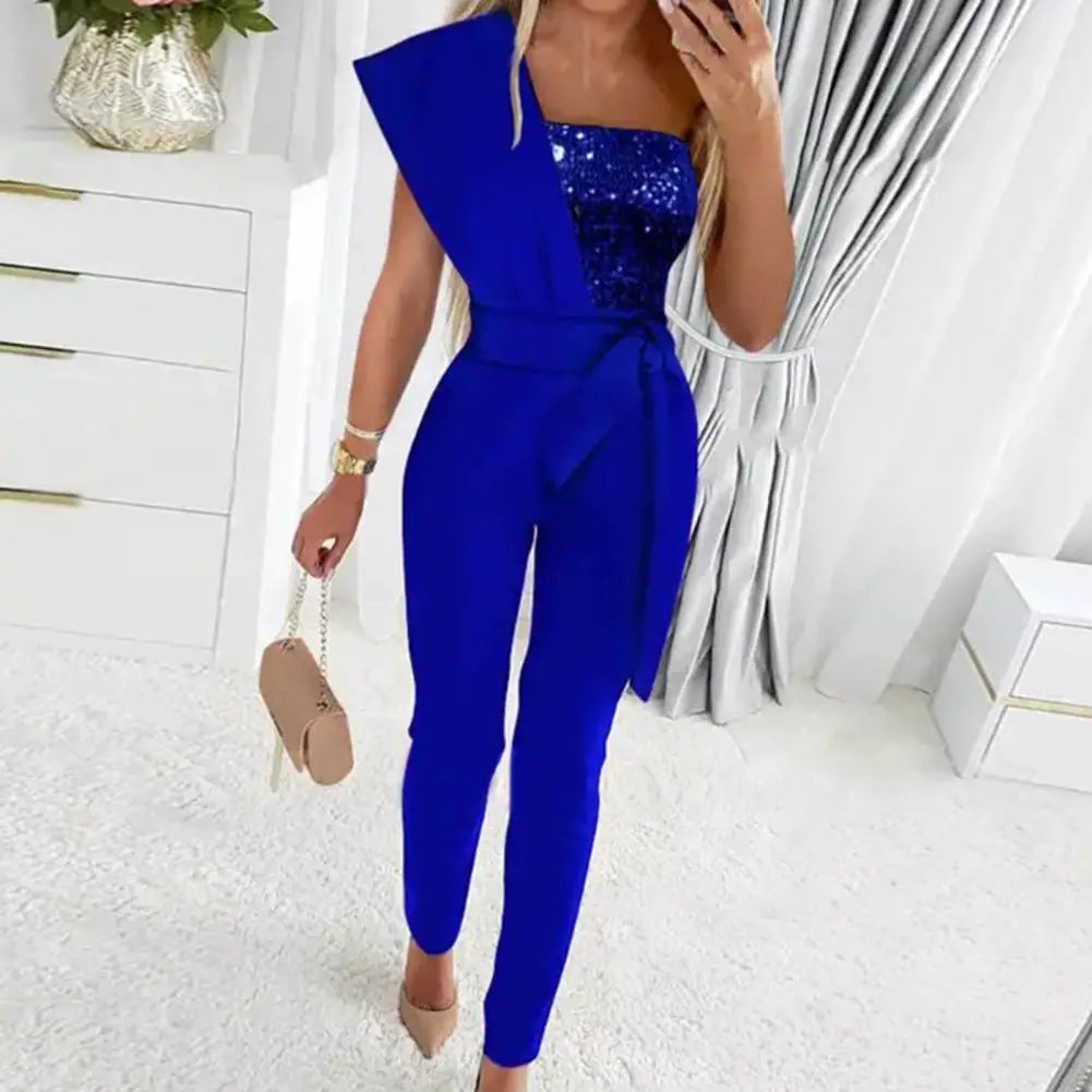 Women's Jumpsuit Patchwork Style 2