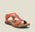 Variant image for Sandales Femme Jaunes Vintage Orthopédiques Confortables Cuir Synthétique-37