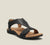 Variant image for Sandales Femme Jaunes Vintage Orthopédiques Confortables Cuir Synthétique-1
