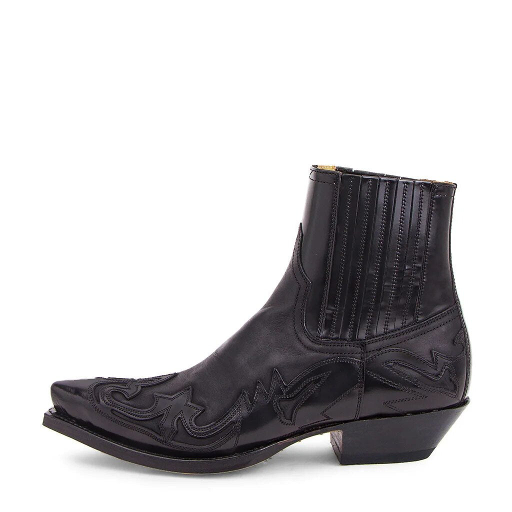 Bottes Femme Cowboy Style Ouest Cuir Artificiel 1