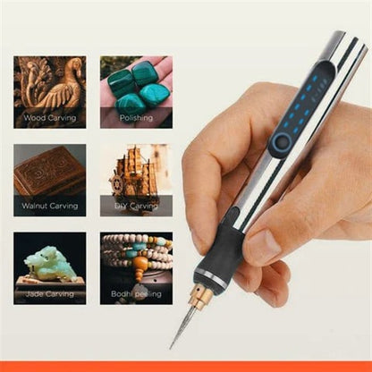 Stylo à Graver Portable Précis pour Artisanat - Gravure sur Bois, Verre, Cuir - Compact et Léger-5