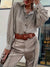 Chemisier Femme Vintage à Manches Longues en Coton Chic-4