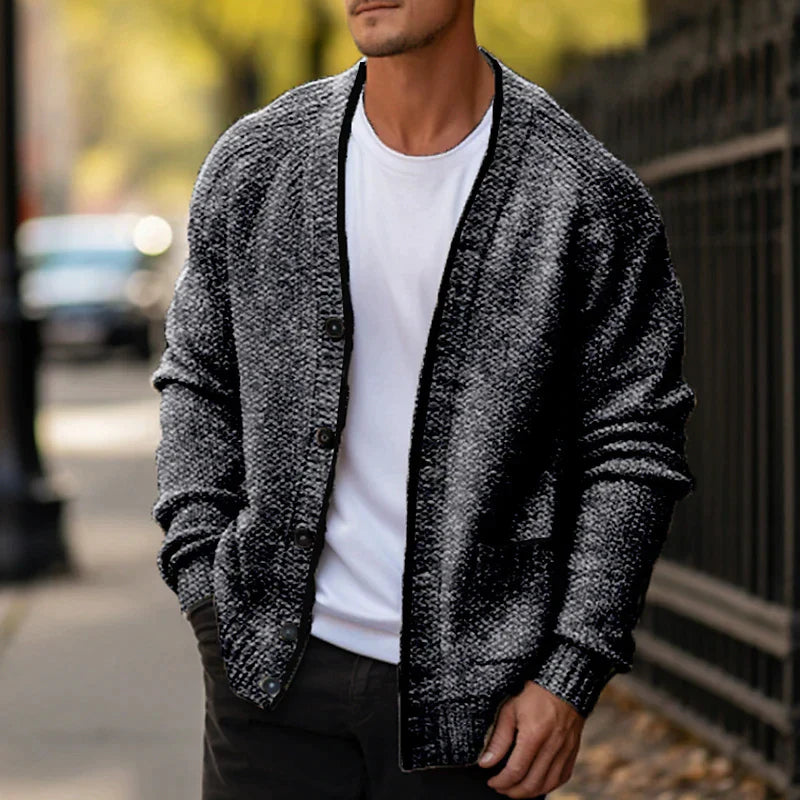 Variant image for Pull Homme Col Roulé en Laine Élégant pour Hiver-4