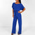 Variant image for Combinaison Femme Chic à Jambes Larges en Polyester-15