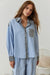 Pyjama Femme Hiver Confortable en Fausse Fourrure avec Poches 2