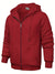 Variant image for Sweat à Capuche Homme Monochrome Zippé en Mélange de Coton et Polyester-15