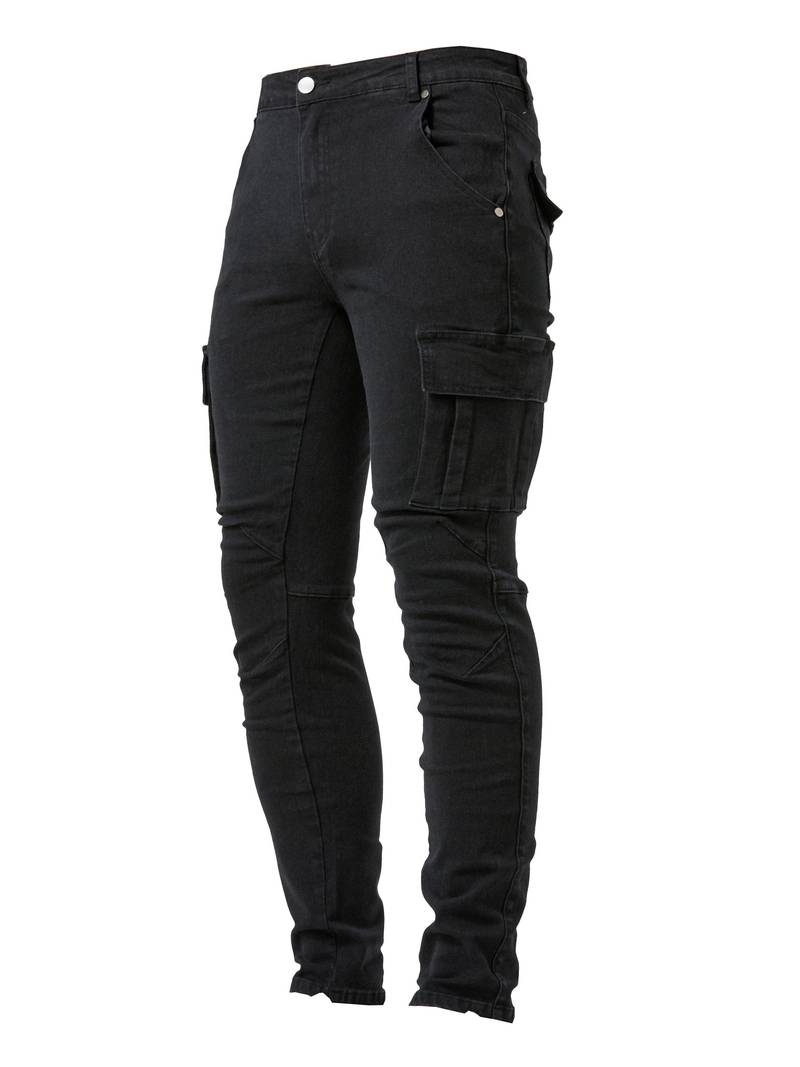 Variant image for Pantalon Cargo Homme Slim En Coton Chic Et Pratique-1