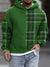 Variant image for Sweat à Capuche Homme à Carreaux Décontracté 100% Coton-1