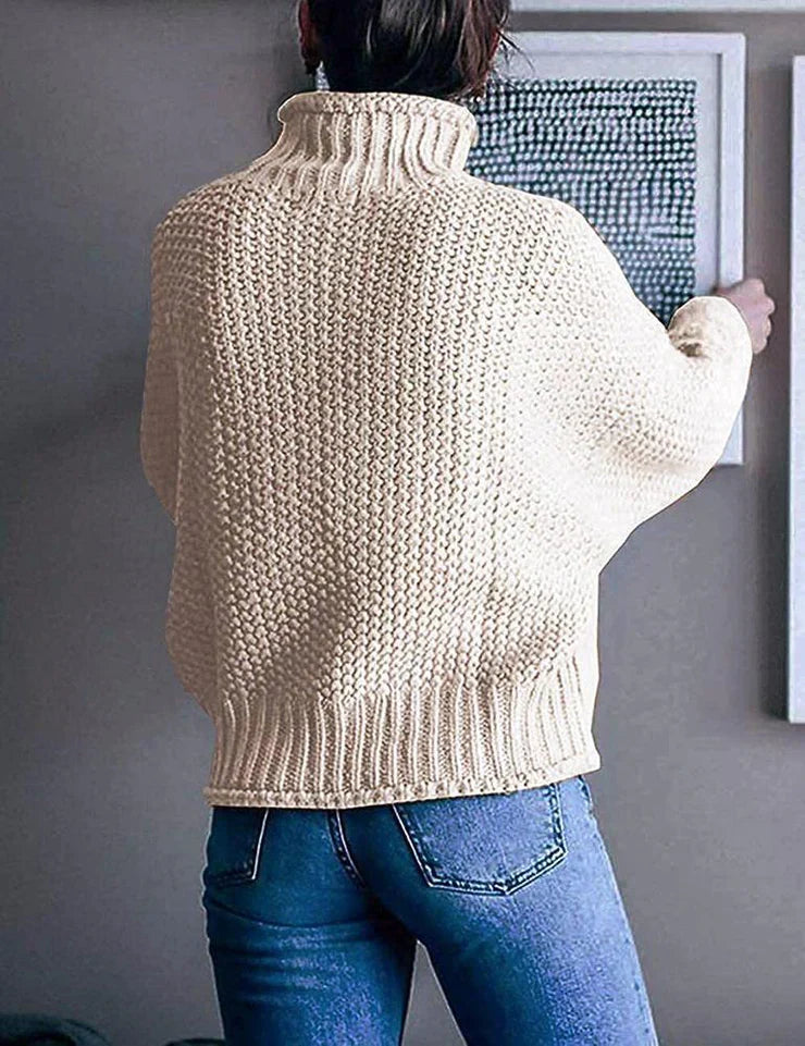 Pull Femme à Manches Longues Moderne en Coton Polyvalent 3