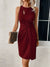 Variant image for Robe Femme Sans Manches Élégante en Tissu de Qualité-1