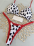 Ensemble de bikinis taille haute pour femmes