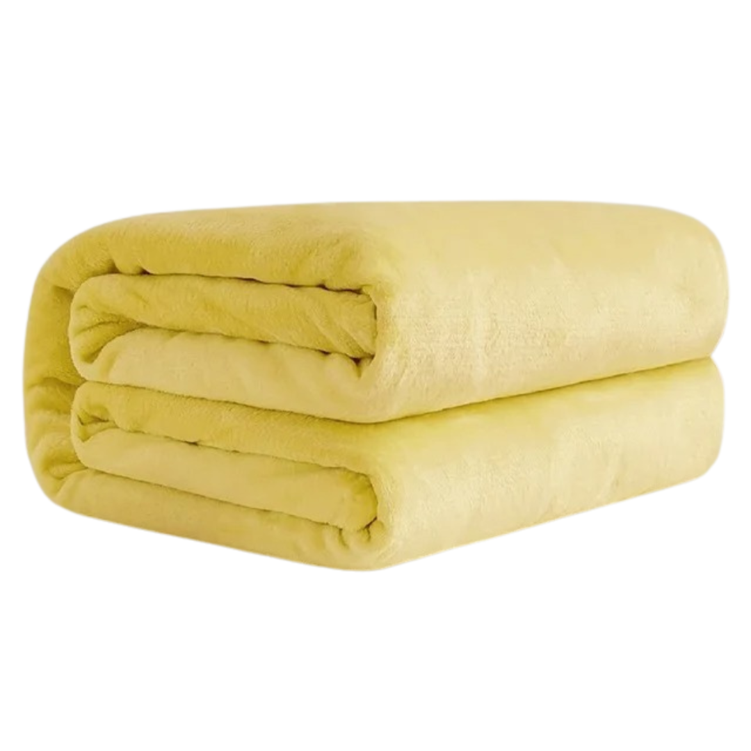 Couverture de flanelle en polaire corail