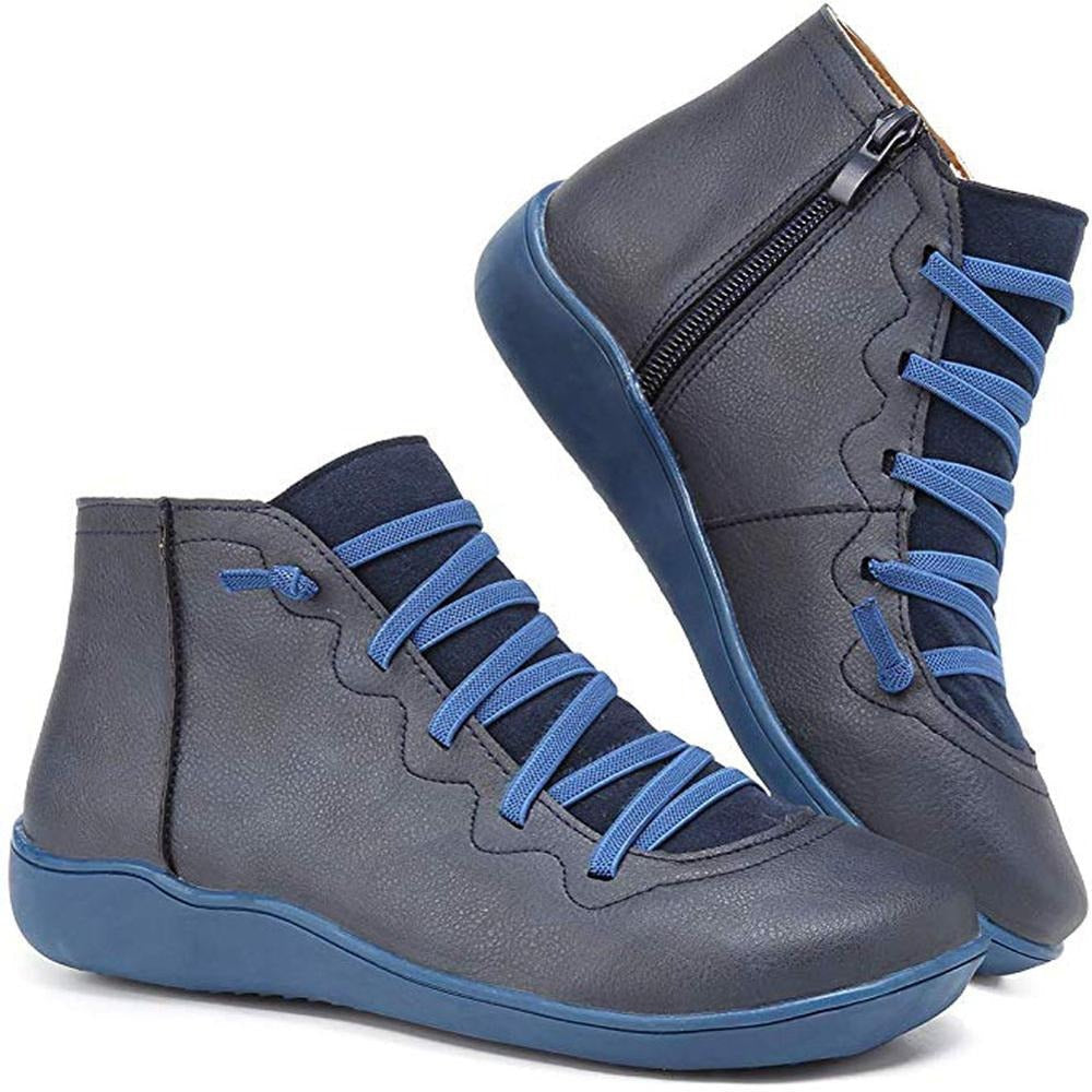 Bottines Femme Élégantes en Cuir Artificiel Design Chic et Confortable 5