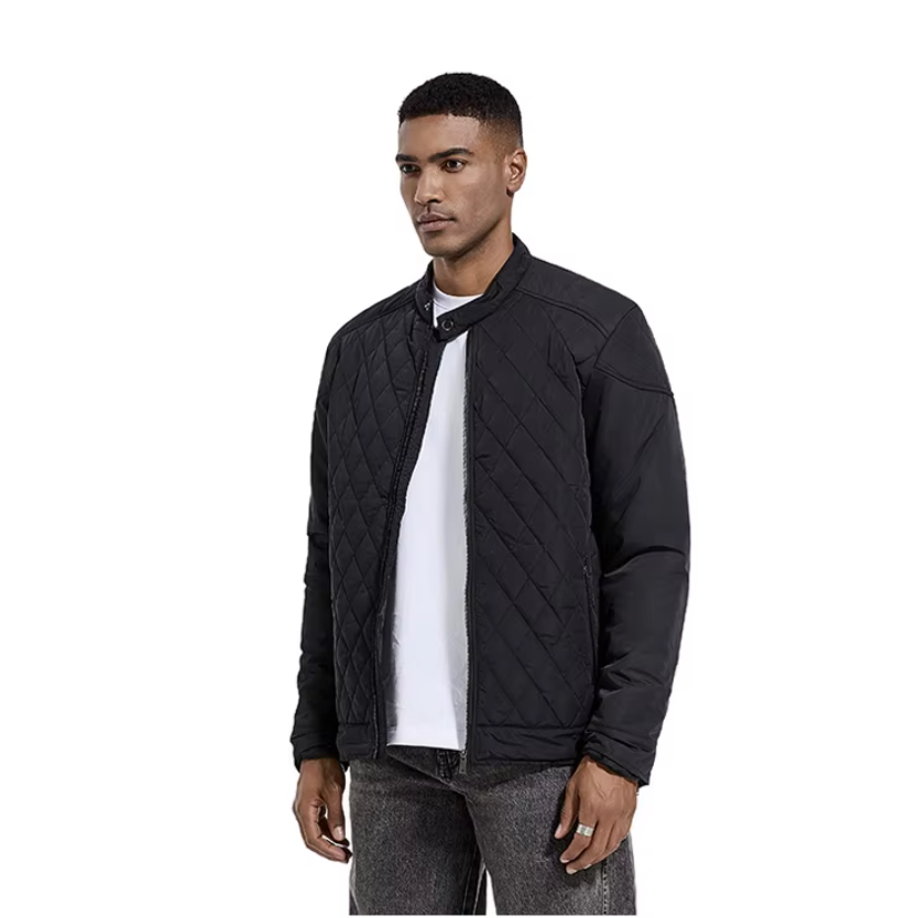 Manteau de neige à capuche pour hommes