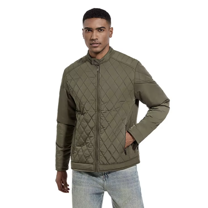 Manteau de neige à capuche pour hommes