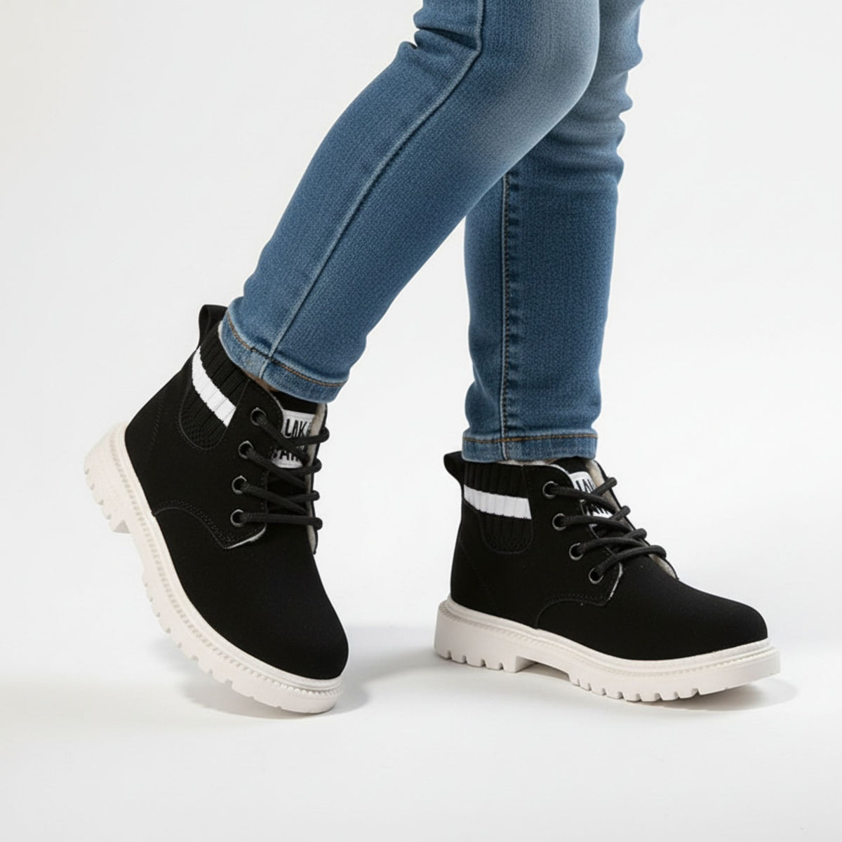 Bottes d'extérieur pour garçons avec doublure en polaire