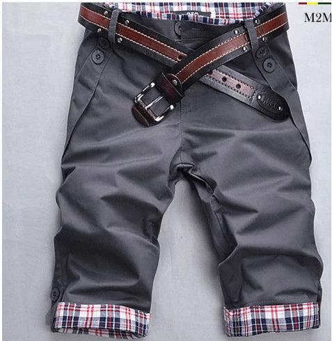Variant image for Short Cargo Homme Confortable avec Poches en Coton-19