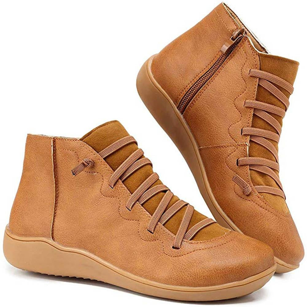 Bottines Femme Élégantes en Cuir Artificiel Design Chic et Confortable 1