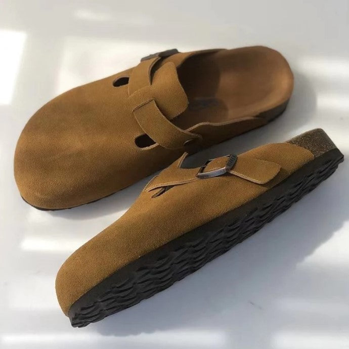 Sandales Femme Cuir Premium Élégantes Unisexes-1