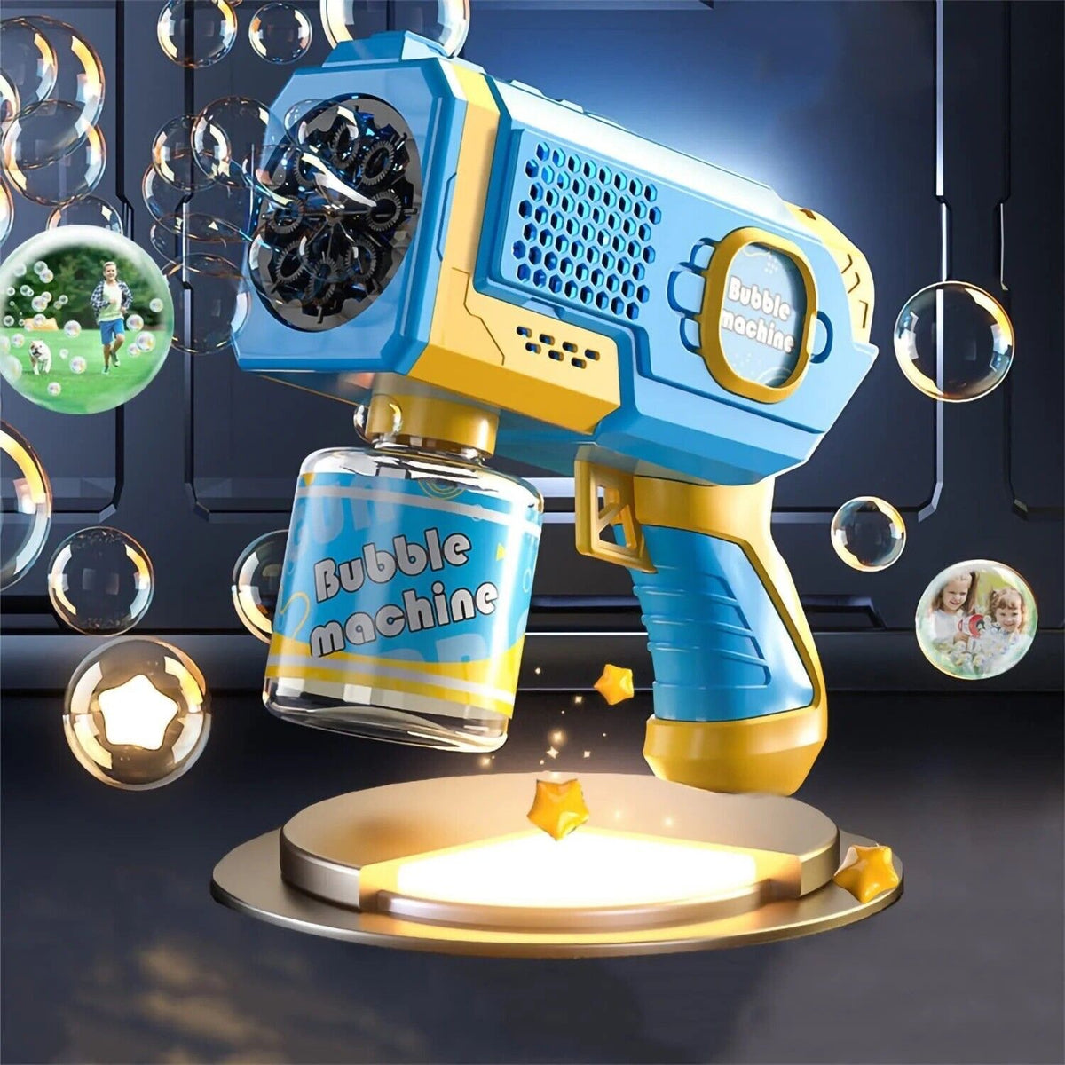 Machine à bulles automatique