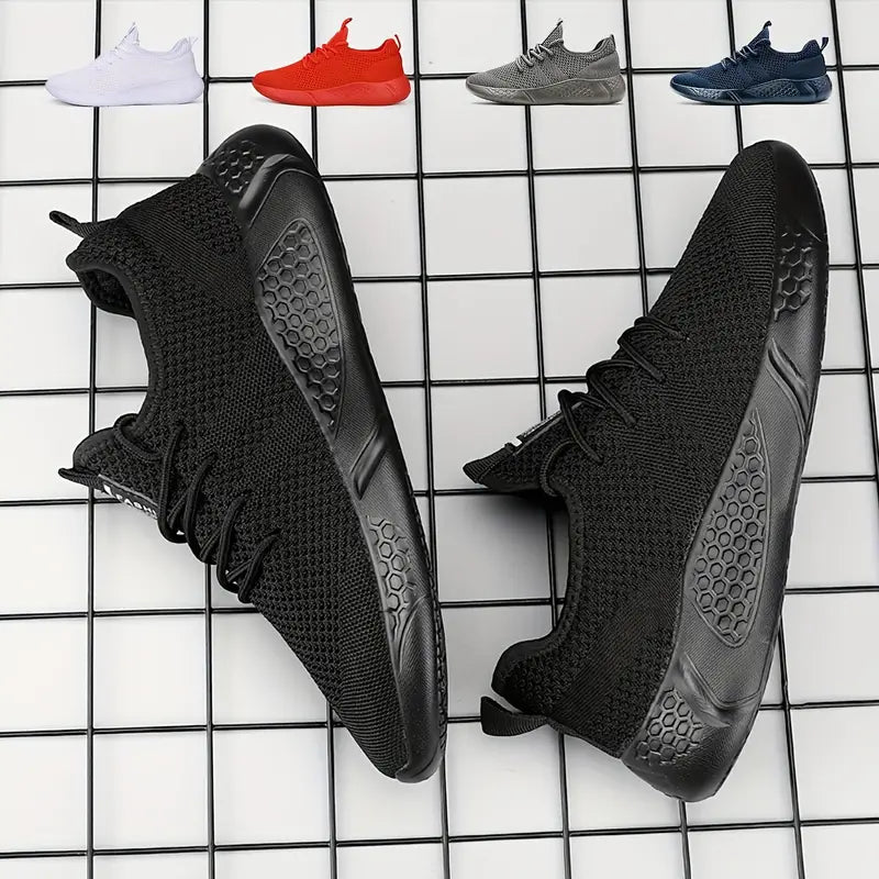 Variant image for Chaussure Running Homme Légère Respirante Tissu Caoutchouc-33