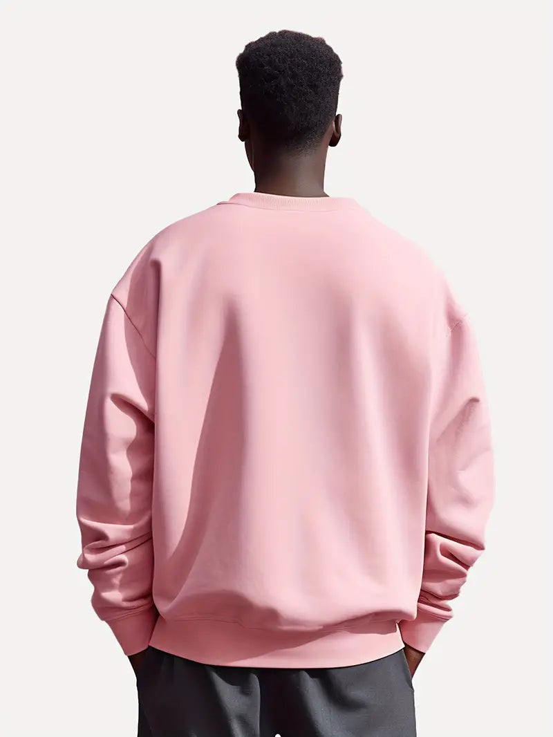 Pull Homme Décontracté Circulaire 100% Coton-2