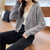 Cardigan en maille torsadée pour femmes