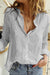 Chemisier Femme Chic en Viscose avec Broderie et Col en V-4