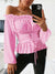 Chemisier Femme Chic avec Détails Rüsch Tissu Léger-2