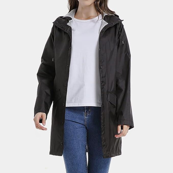 Trench-Coat Coupe-Vent pour Femme