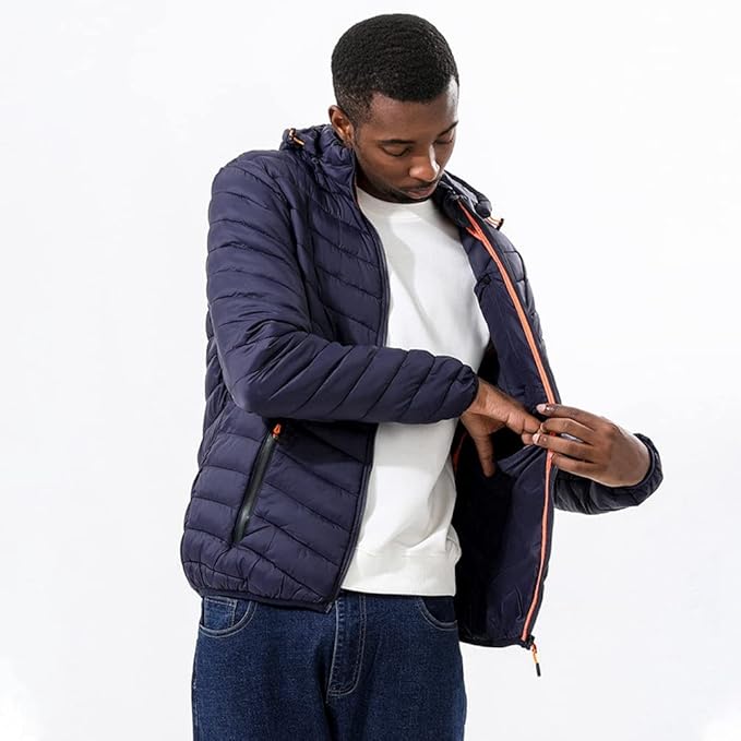 Veste légère en coton matelassé pour hommes