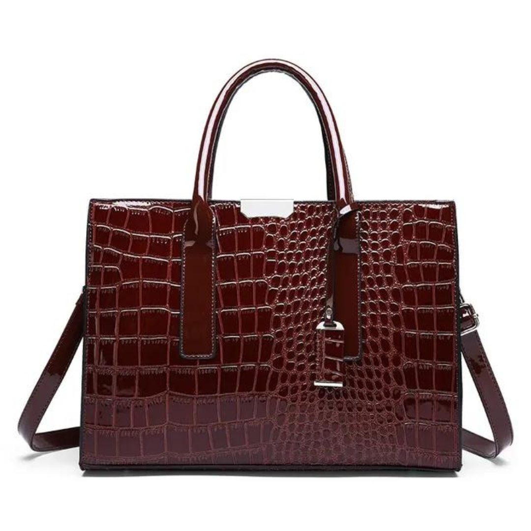 Sacs à main à motif crocodile pour femmes