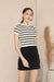 Pull court en tricot pour femme