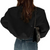 Blouson aviateur court pour femme