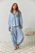 Pyjama Femme Hiver Confortable en Fausse Fourrure avec Poches 4