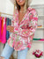 Chemise Femme Chic Imprimé Paisley 100% Coton à Manches Longues-4