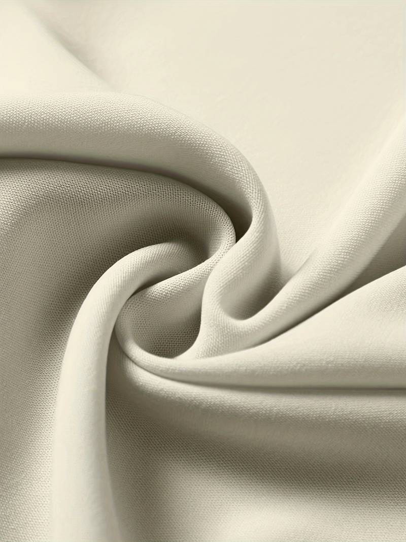 Haut Femme Élégant Manches Longues Décolleté Cranté Tissu Doux-5