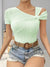 Variant image for Chemisier Femme Chic Asymétrique en Tissu Doux-17